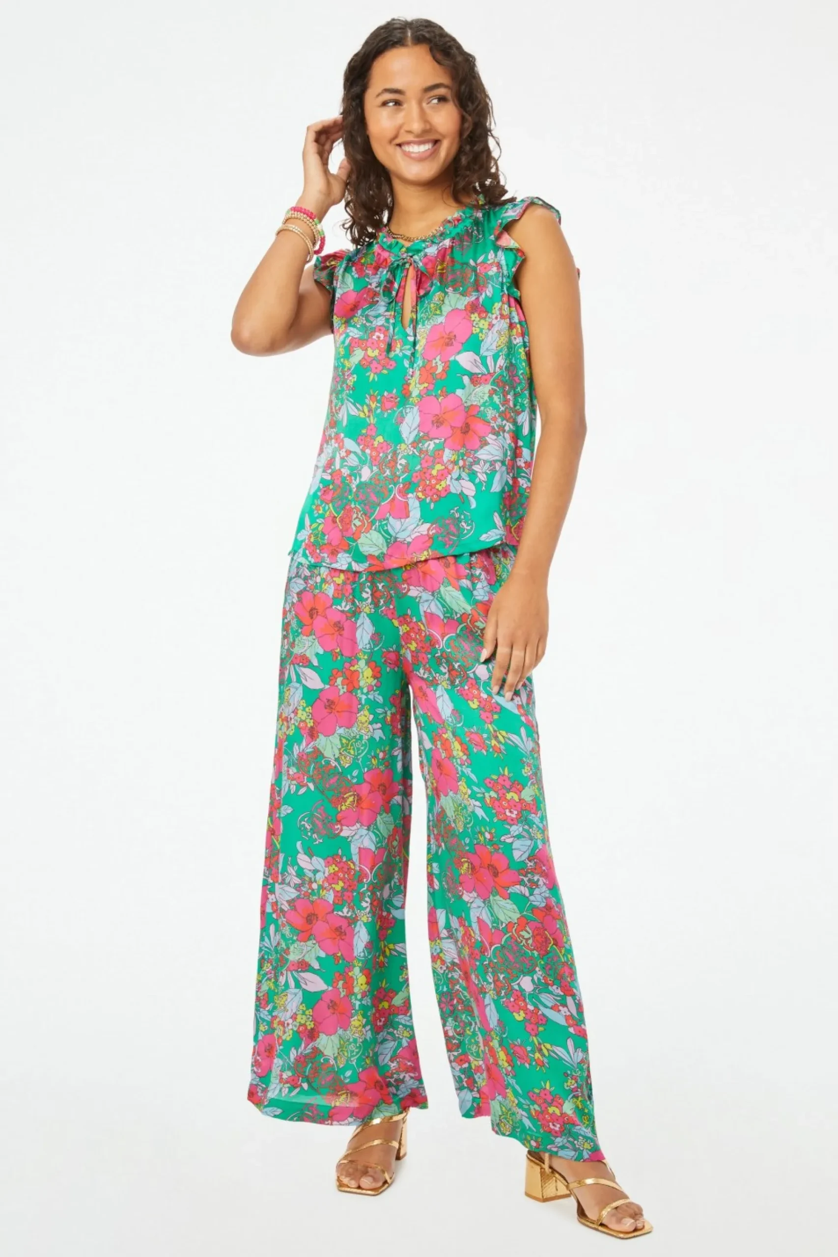 Women Roller Rabbit Tops | Ahbury Fora teffie Top
