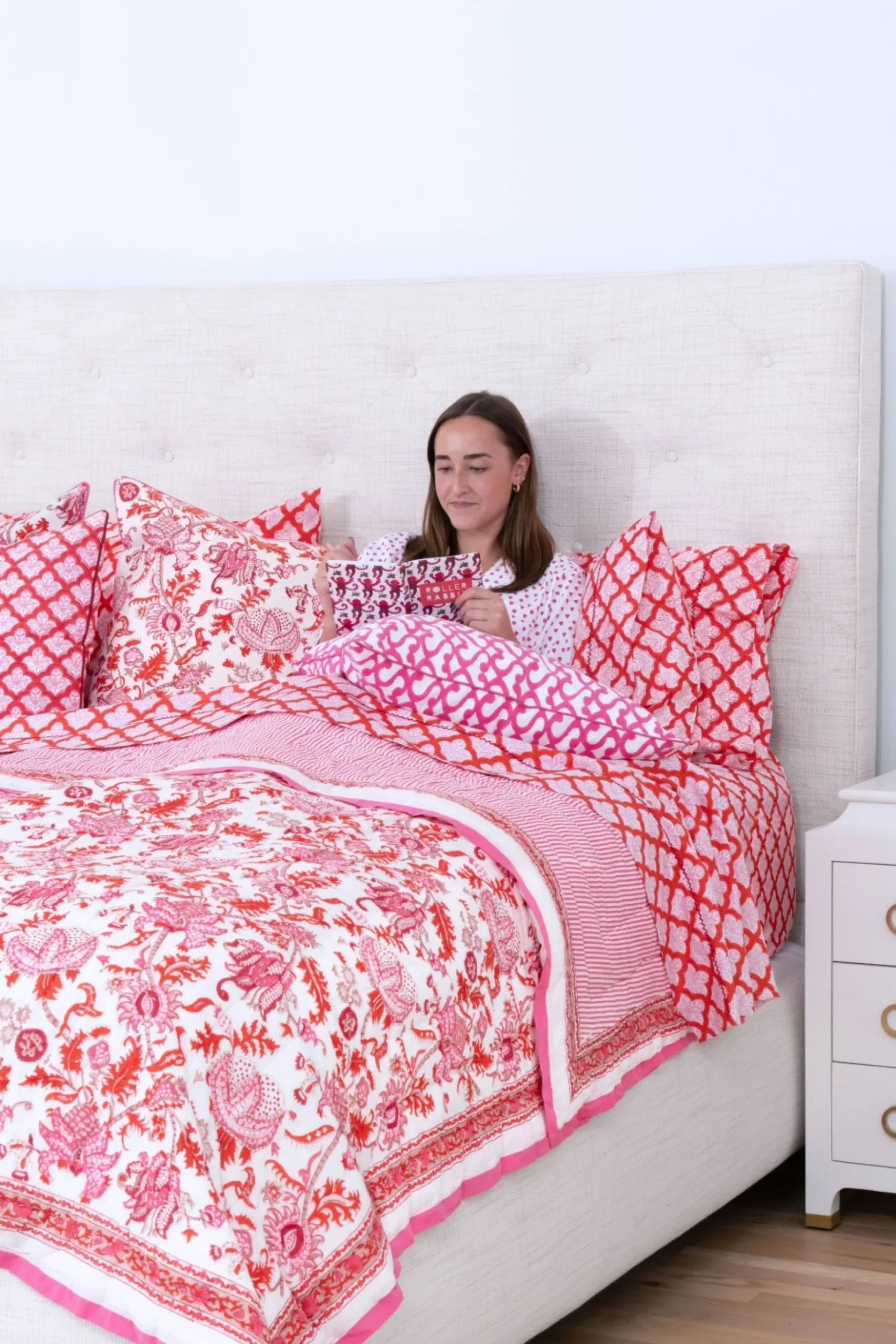 Roller Rabbit Decorative Pillows | Big Cata Decorative Pillow
