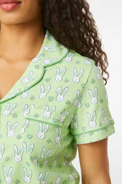 Women Roller Rabbit Pajamas | Bunny uck Poo Pajaa