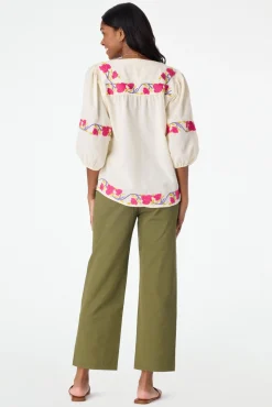 Women Roller Rabbit Tops | Coun Ebroidery ichi Top