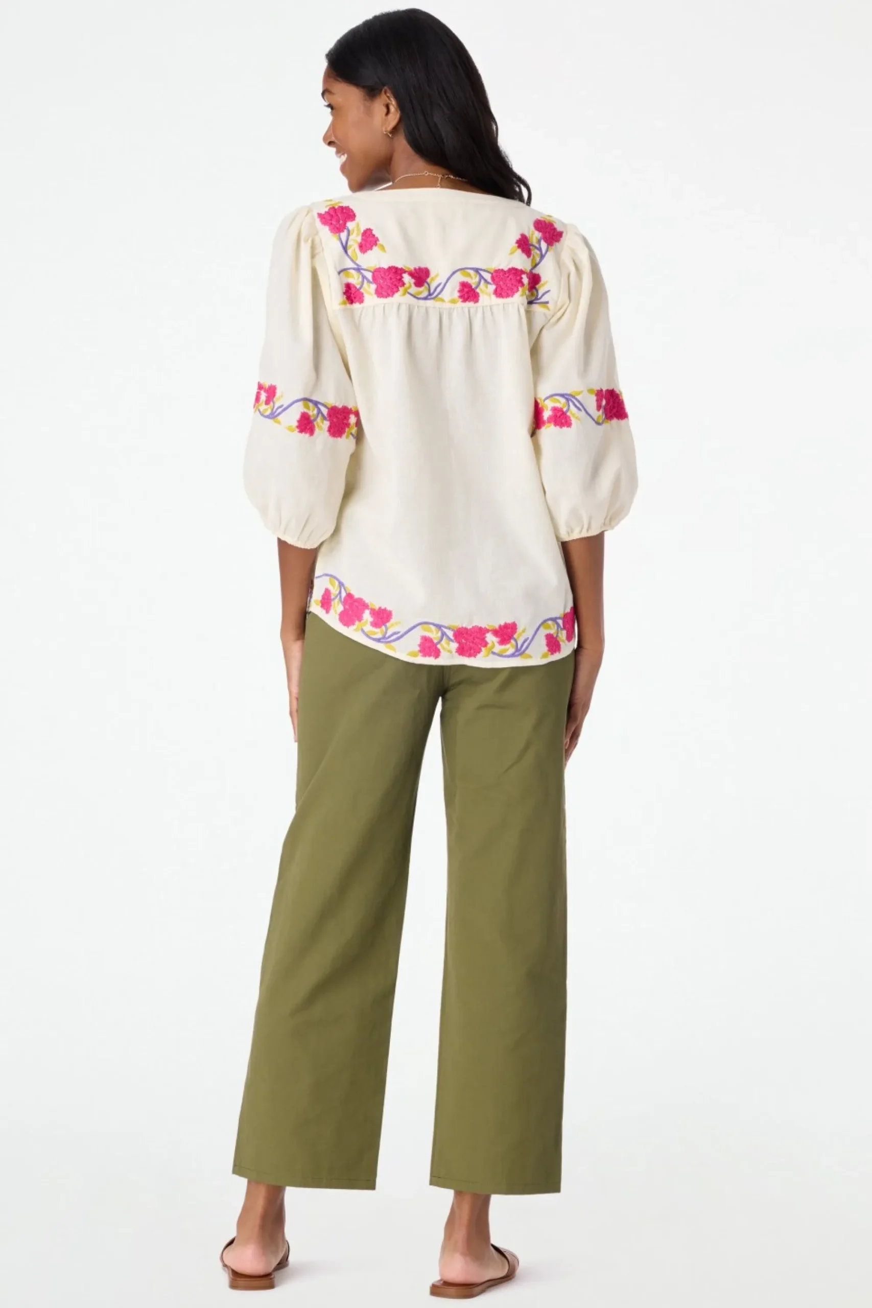 Women Roller Rabbit Tops | Coun Ebroidery ichi Top