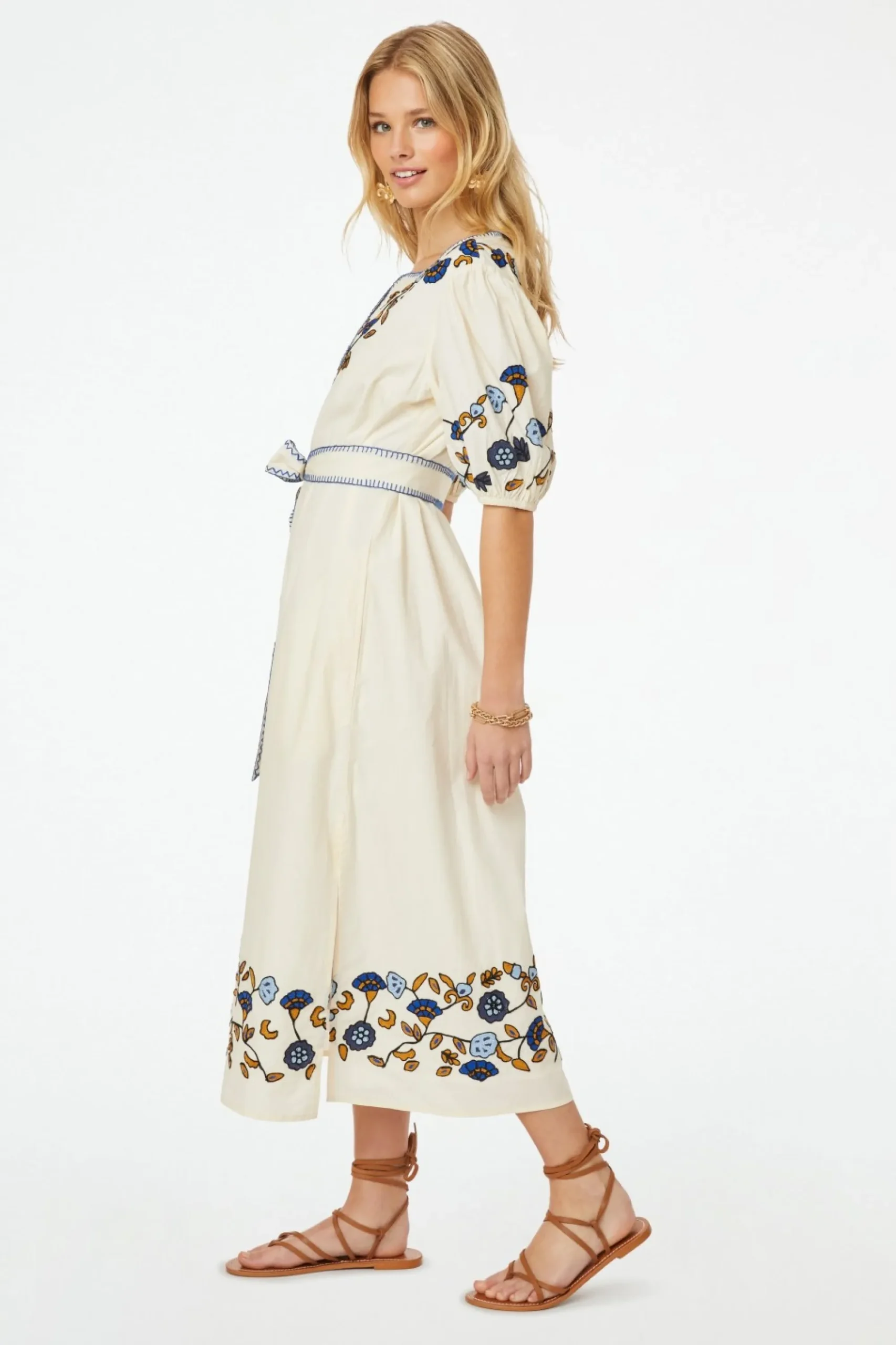 Women Roller Rabbit Tunics & Kurtas | Davina Ebroidery uca Caftan