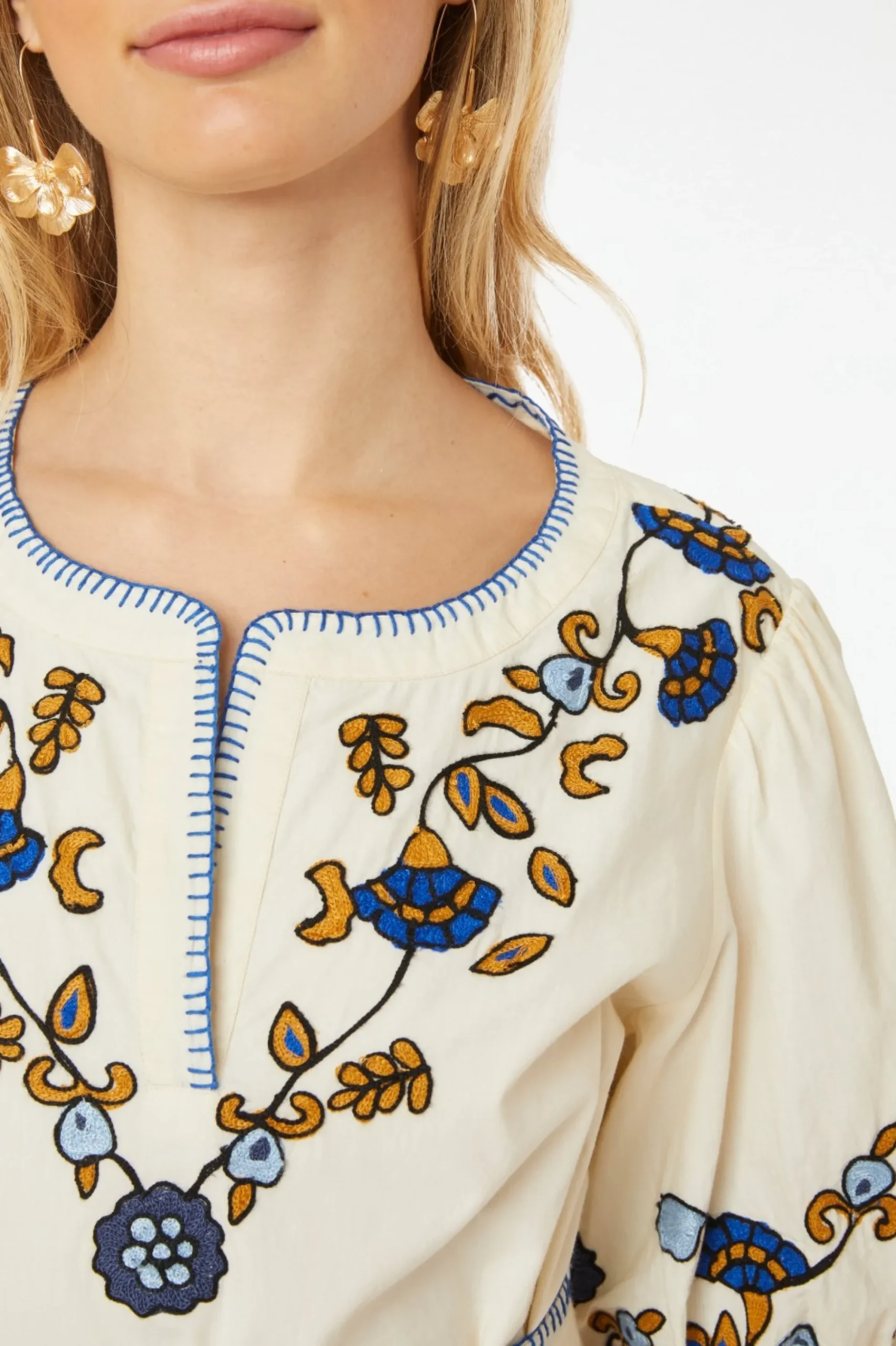 Women Roller Rabbit Dresses | Davina Ebroidery uca Caftan