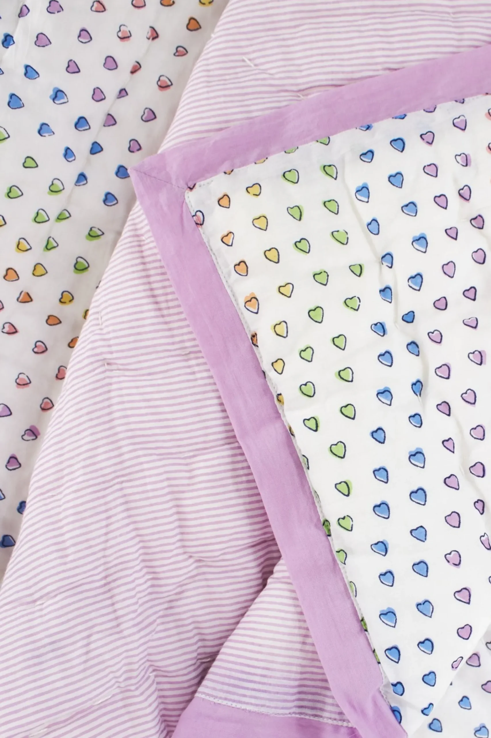 Roller Rabbit Quilts & Duvets | Disco Hearts Baby Quilt