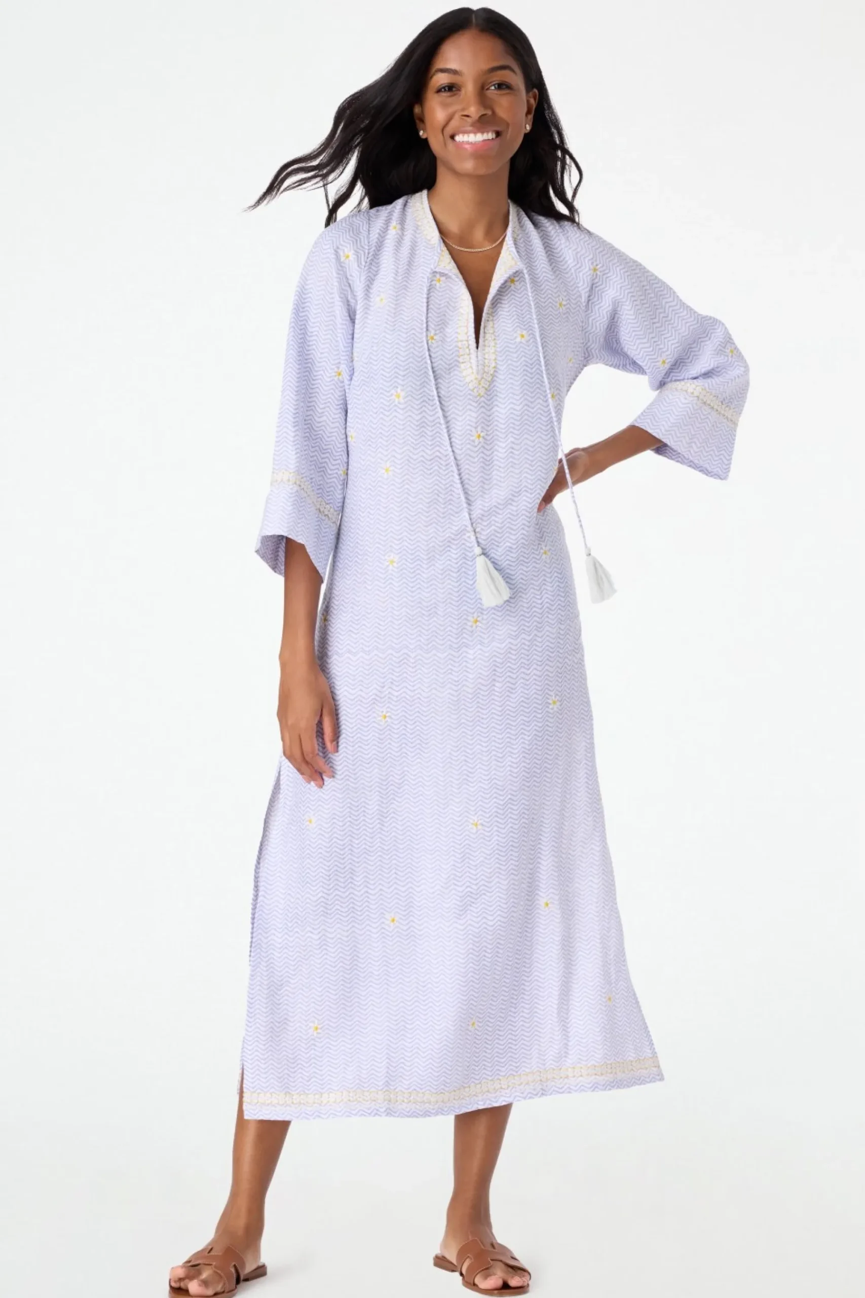 Women Roller Rabbit Tunics & Kurtas | Dity Daiy Ebroidered Punta ong Kurta