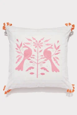 Roller Rabbit Decorative Pillows | Embroidered Animal Euro