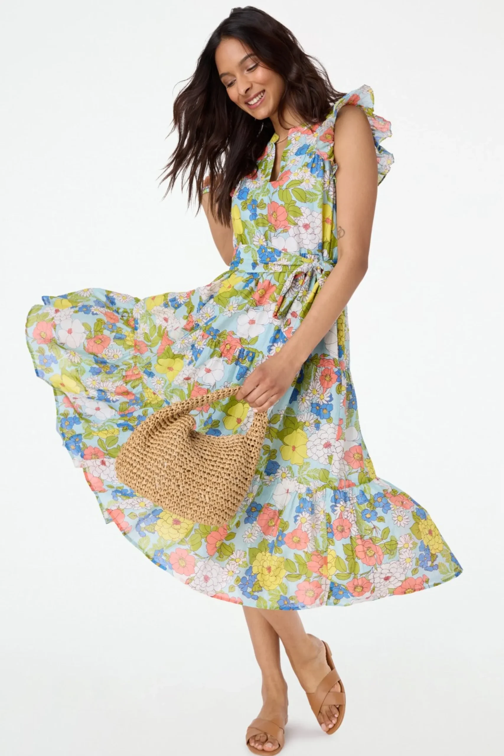 Women Roller Rabbit Dresses | Eva Fora Pauina Dre
