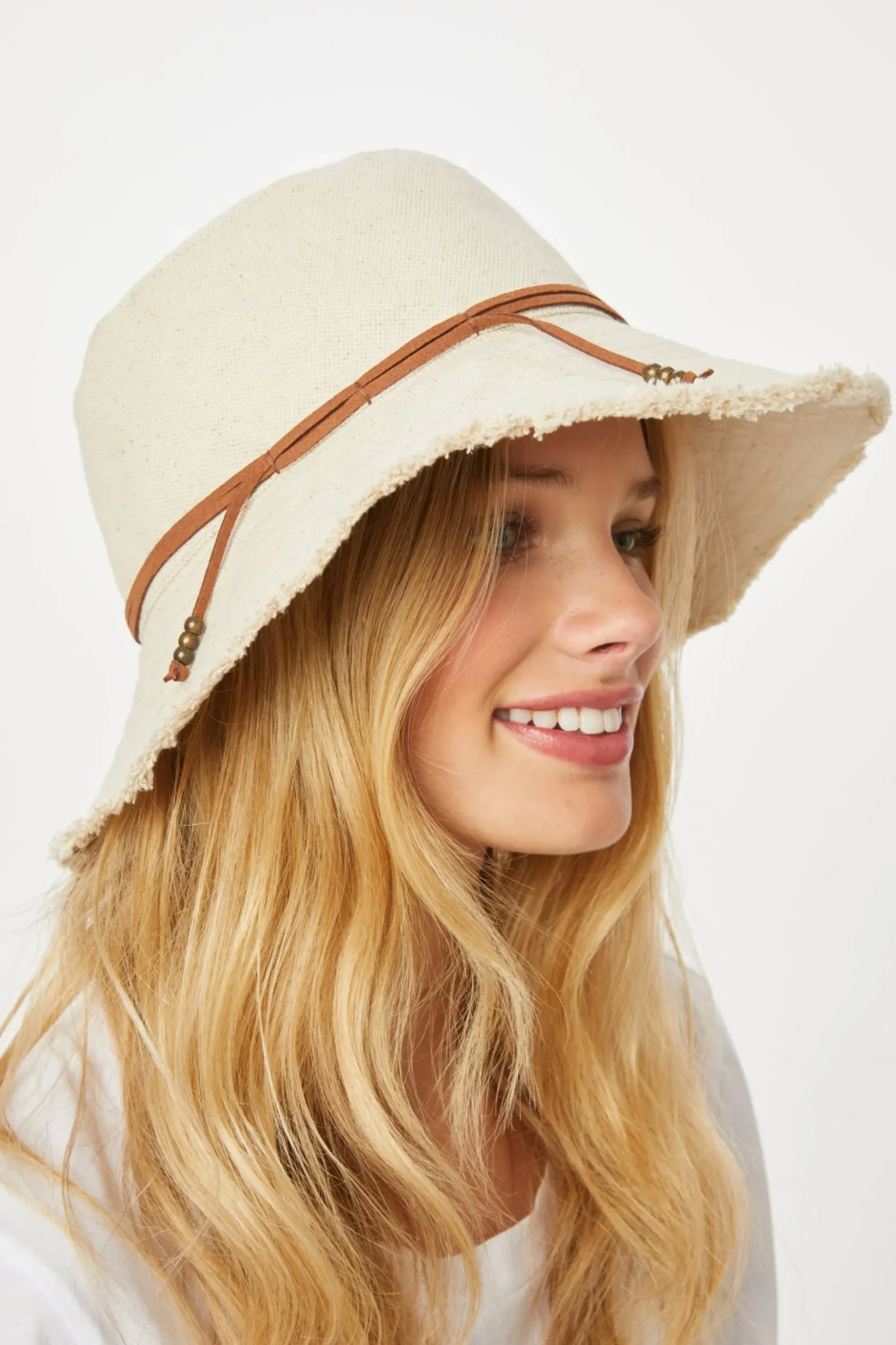 Roller Rabbit Hats & Hair Accessories | Fringed Bucket Hat