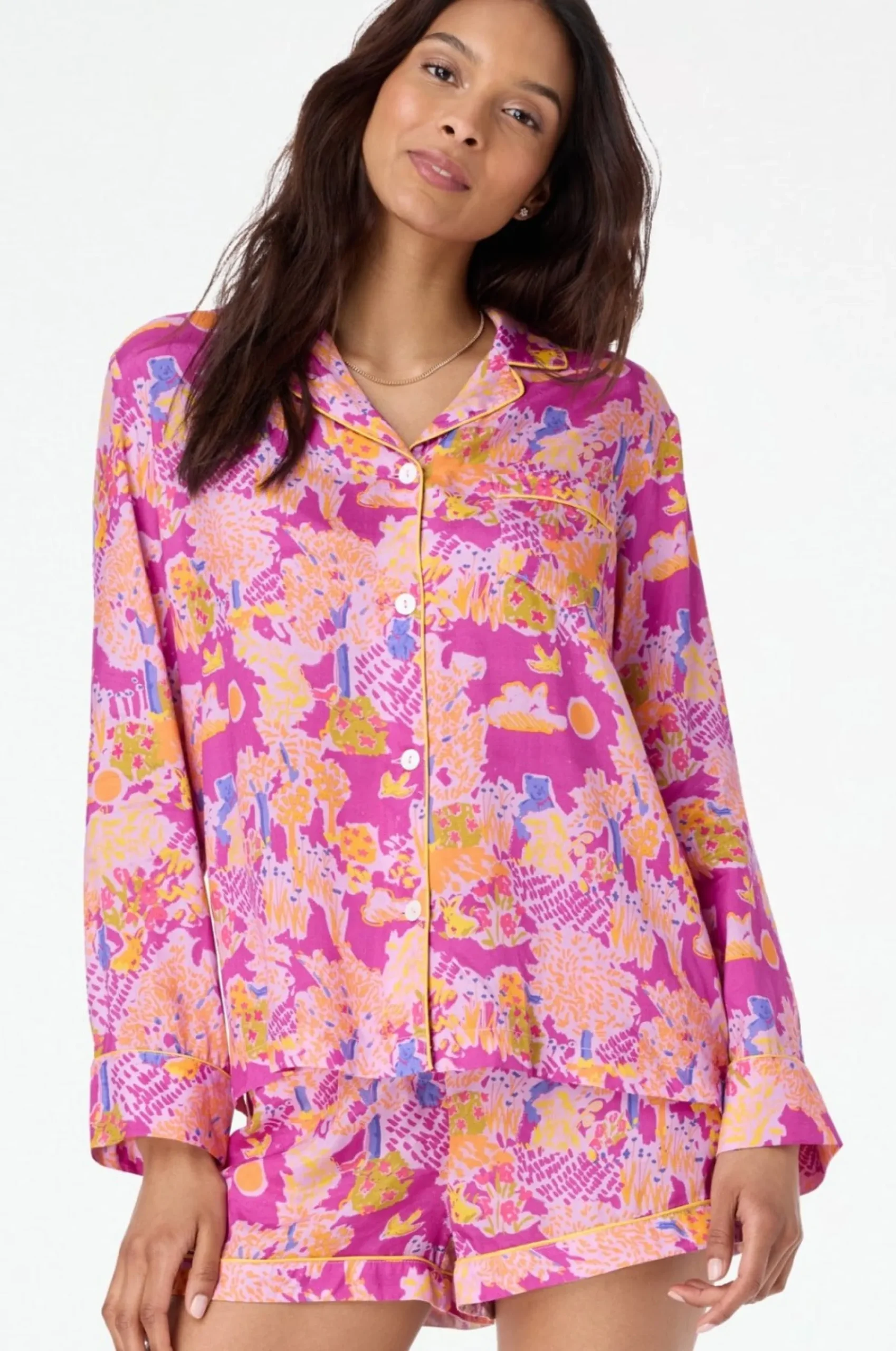 Women Roller Rabbit Pajamas | Genevieve cenic eia ounge et