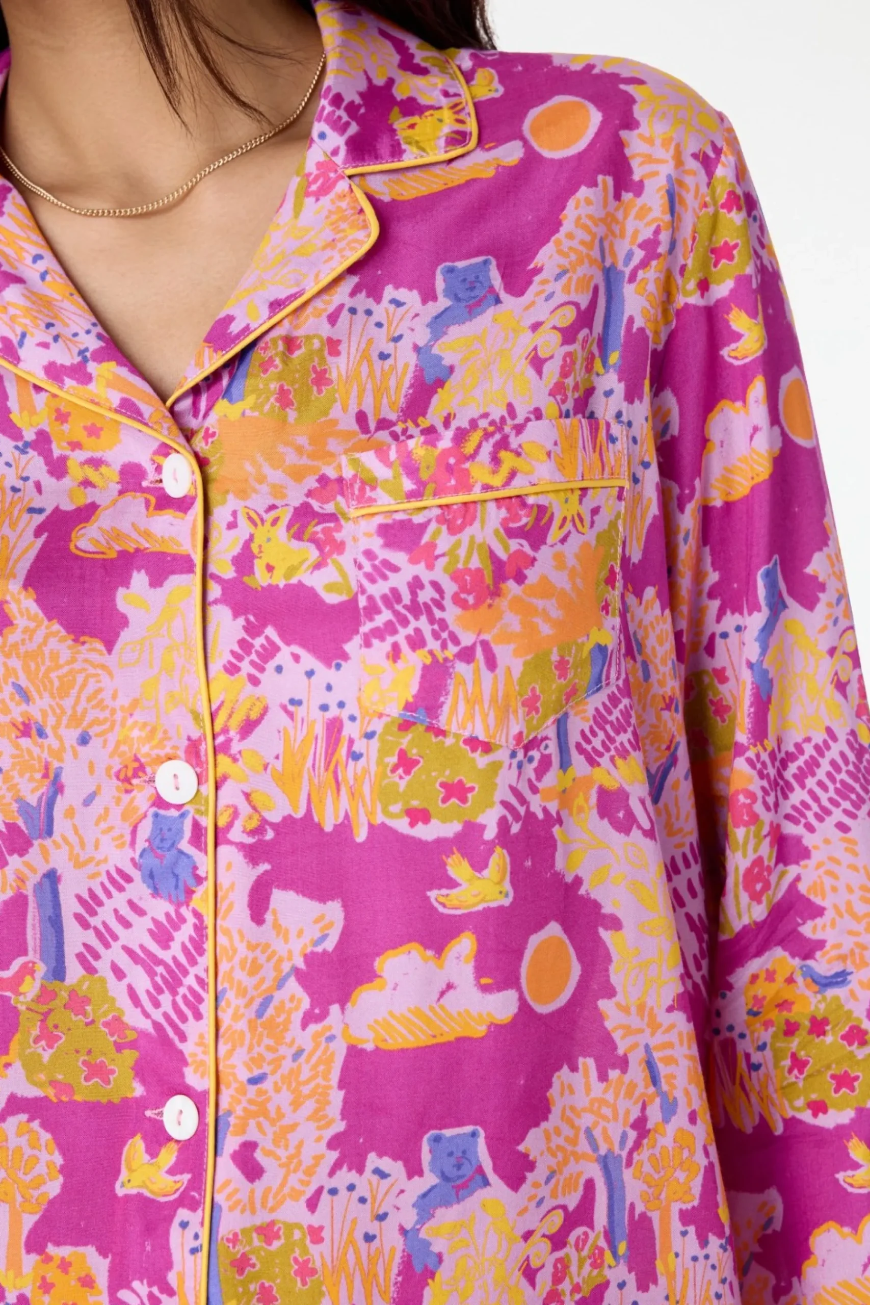 Women Roller Rabbit Pajamas | Genevieve cenic eia ounge et