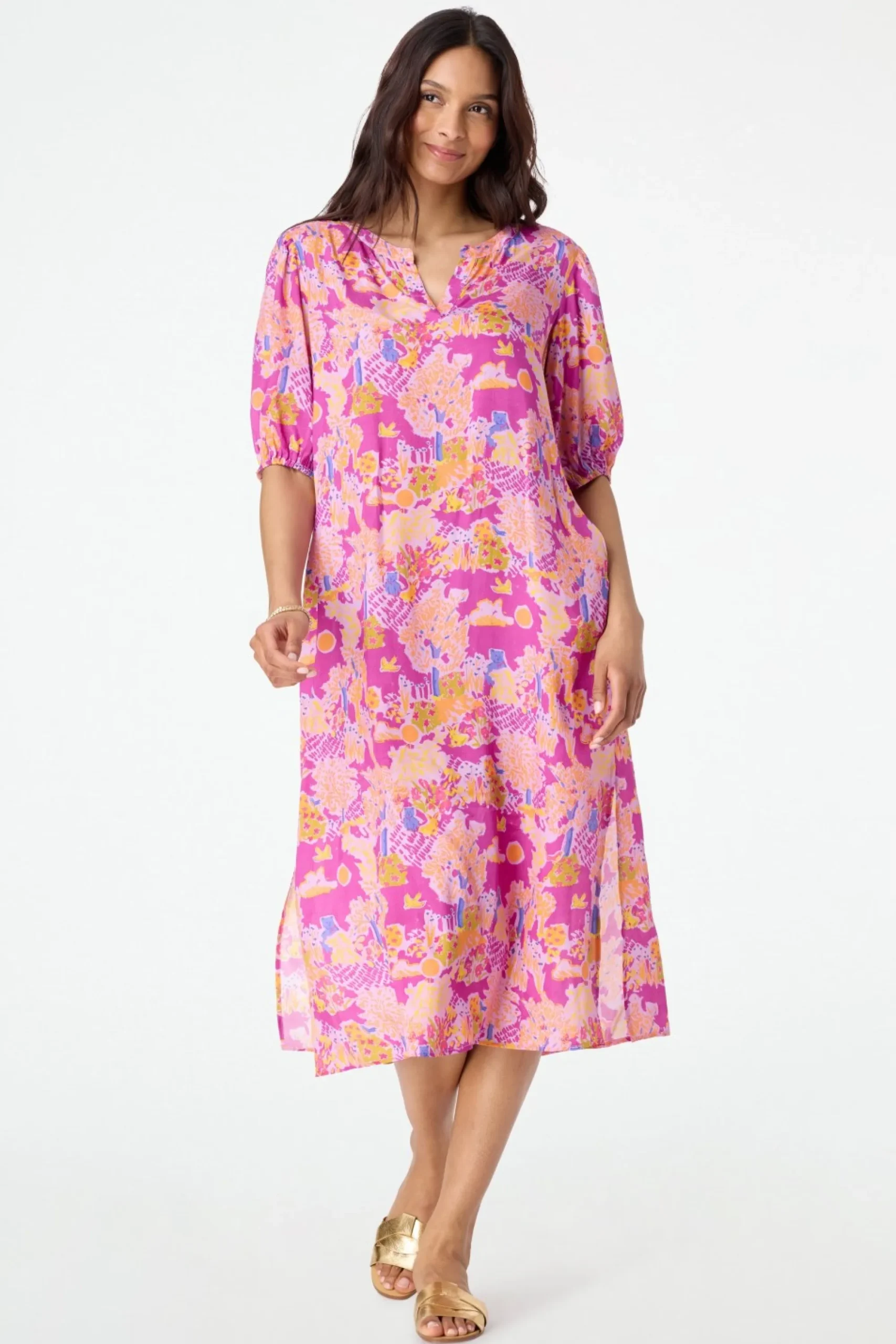 Women Roller Rabbit Tunics & Kurtas | Genevieve cenic uca Caftan