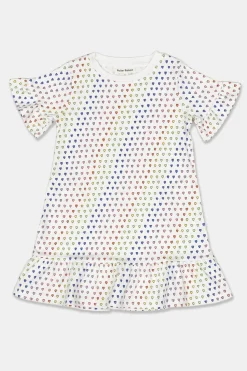 Kids Roller Rabbit Dresses | Girls Disco Hearts Esme Dress