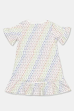 Kids Roller Rabbit Dresses | Girls Disco Hearts Esme Dress