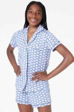 Women Roller Rabbit Pajamas | Hathi Poo Pajaa