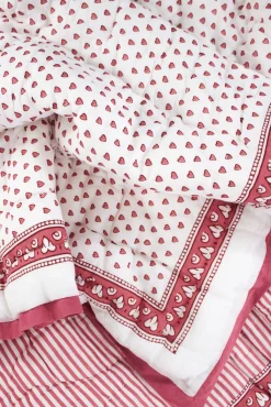 Roller Rabbit Quilts & Duvets | Hearts Baby Quilt