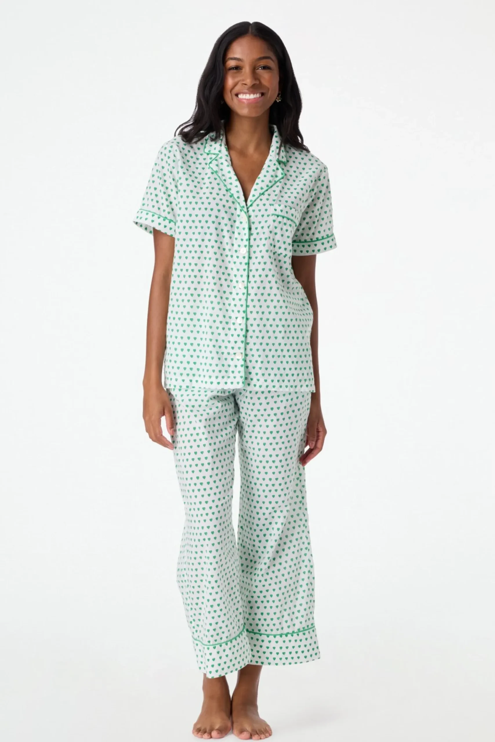 Women Roller Rabbit Pajamas | Heart iza et