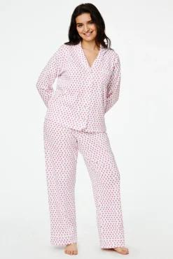 Women Roller Rabbit Pajamas | Heart ong eeve Poo Pajaa