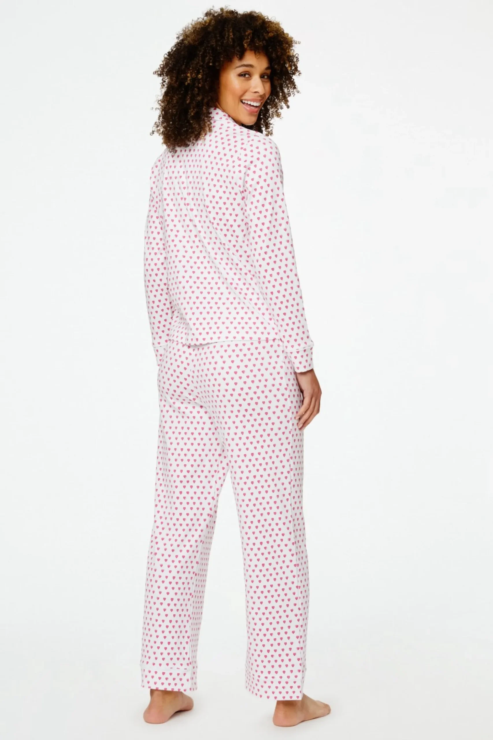 Women Roller Rabbit Pajamas | Heart ong eeve Poo Pajaa