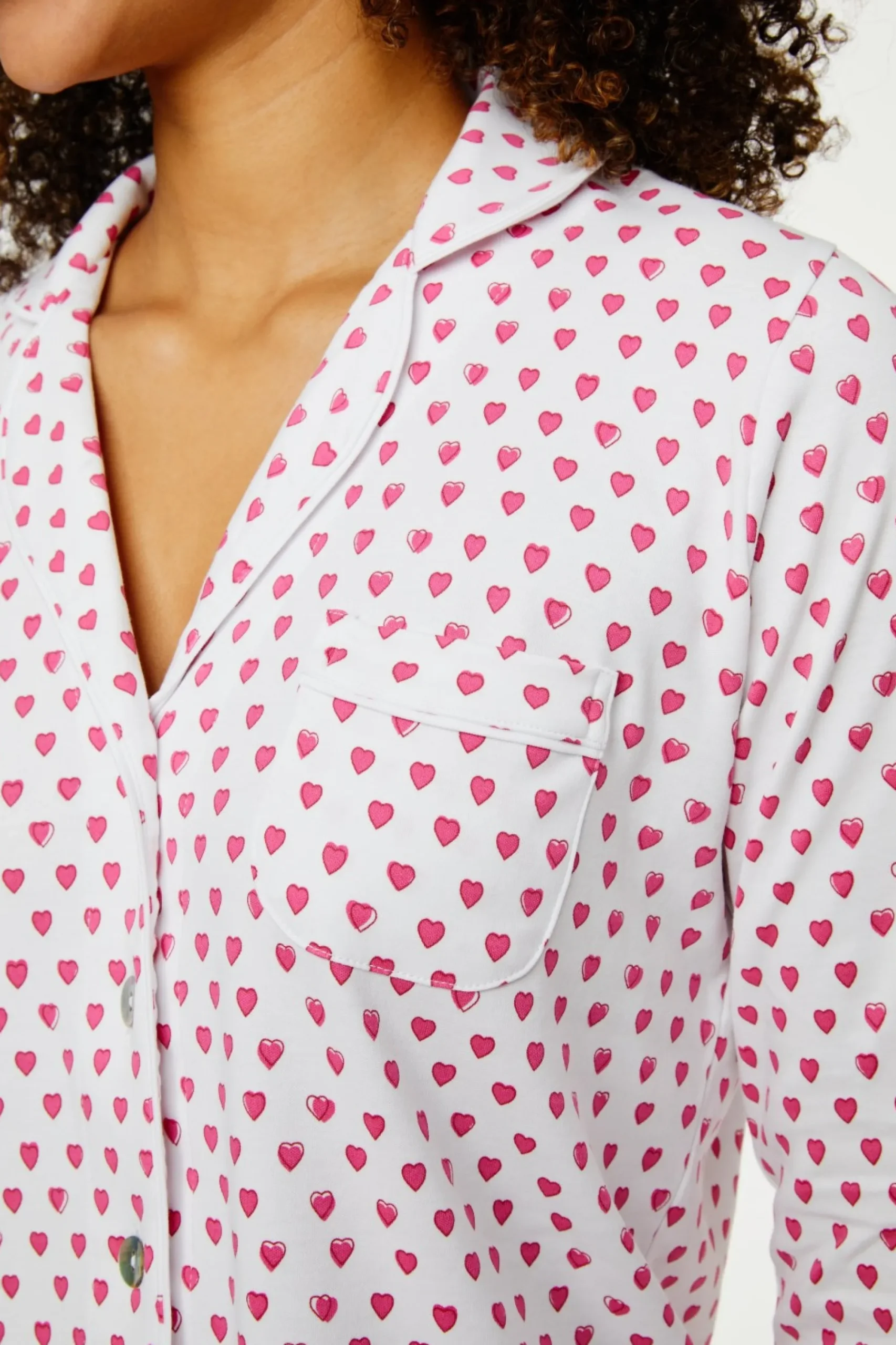 Women Roller Rabbit Pajamas | Heart ong eeve Poo Pajaa