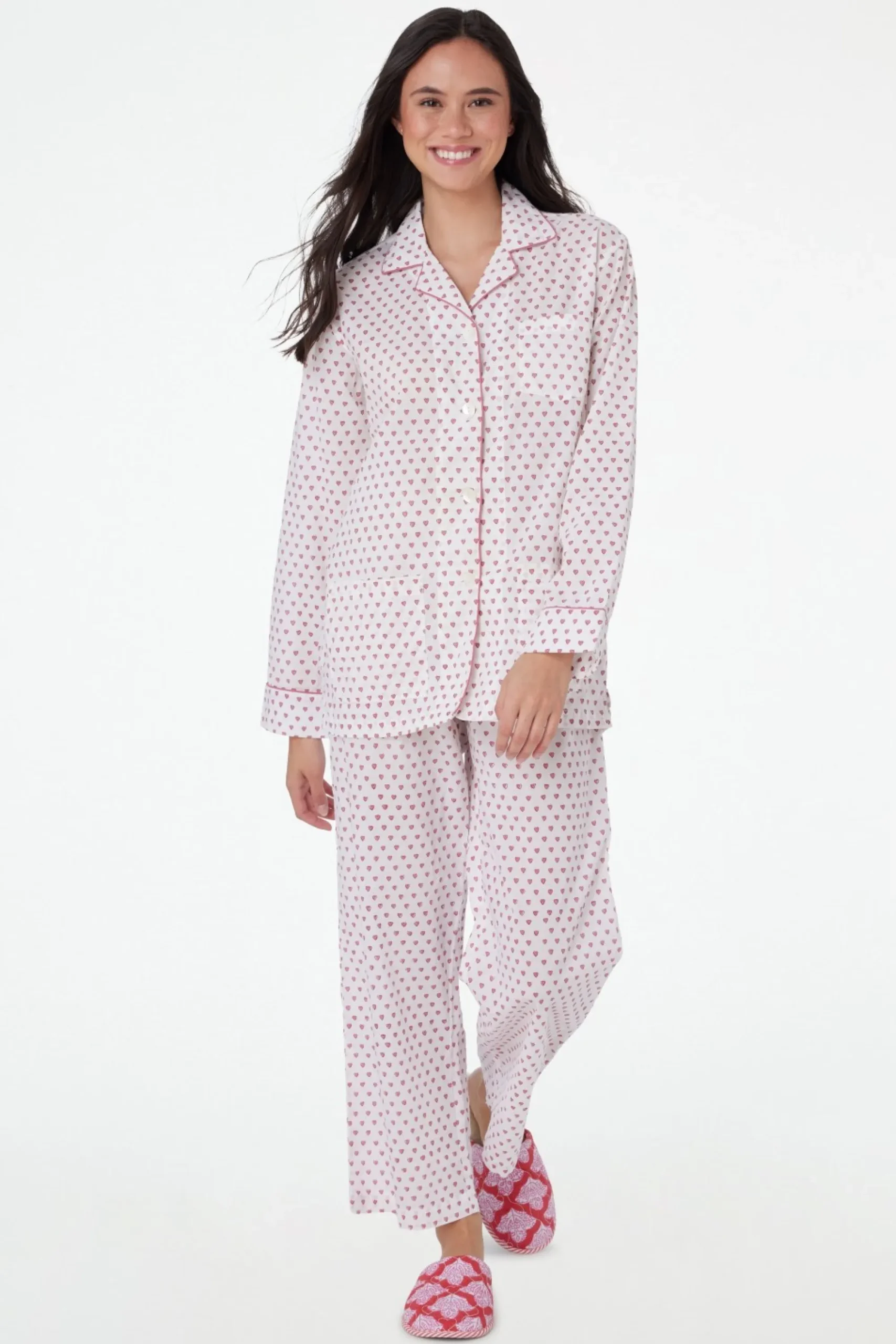 Women Roller Rabbit Pajamas | Heart oungewear