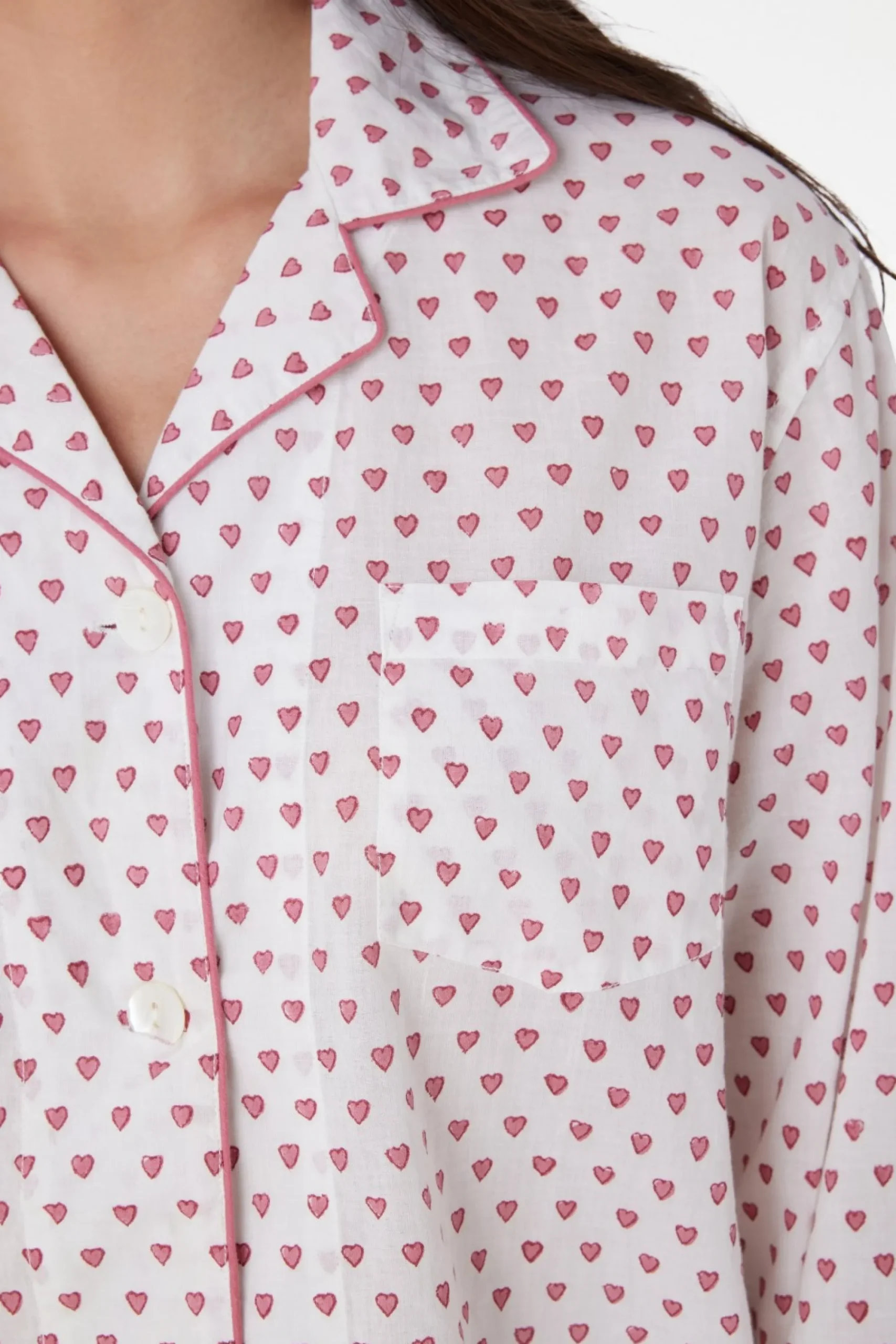 Women Roller Rabbit Pajamas | Heart oungewear