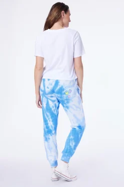 Women Roller Rabbit Bottoms | Heart Tie Dye weatpant
