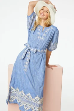 Women Roller Rabbit Dresses | Indera uca Caftan