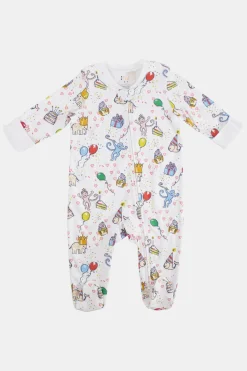 Baby Roller Rabbit Pajamas | Infant Birthday Bonanza Zipper Footie
