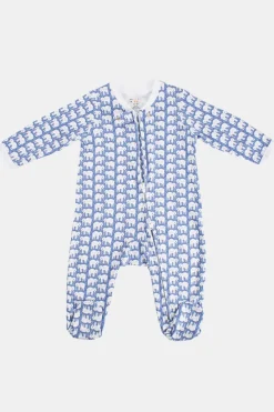 Baby Roller Rabbit Pajamas | Infant Hathi Zipper Footie