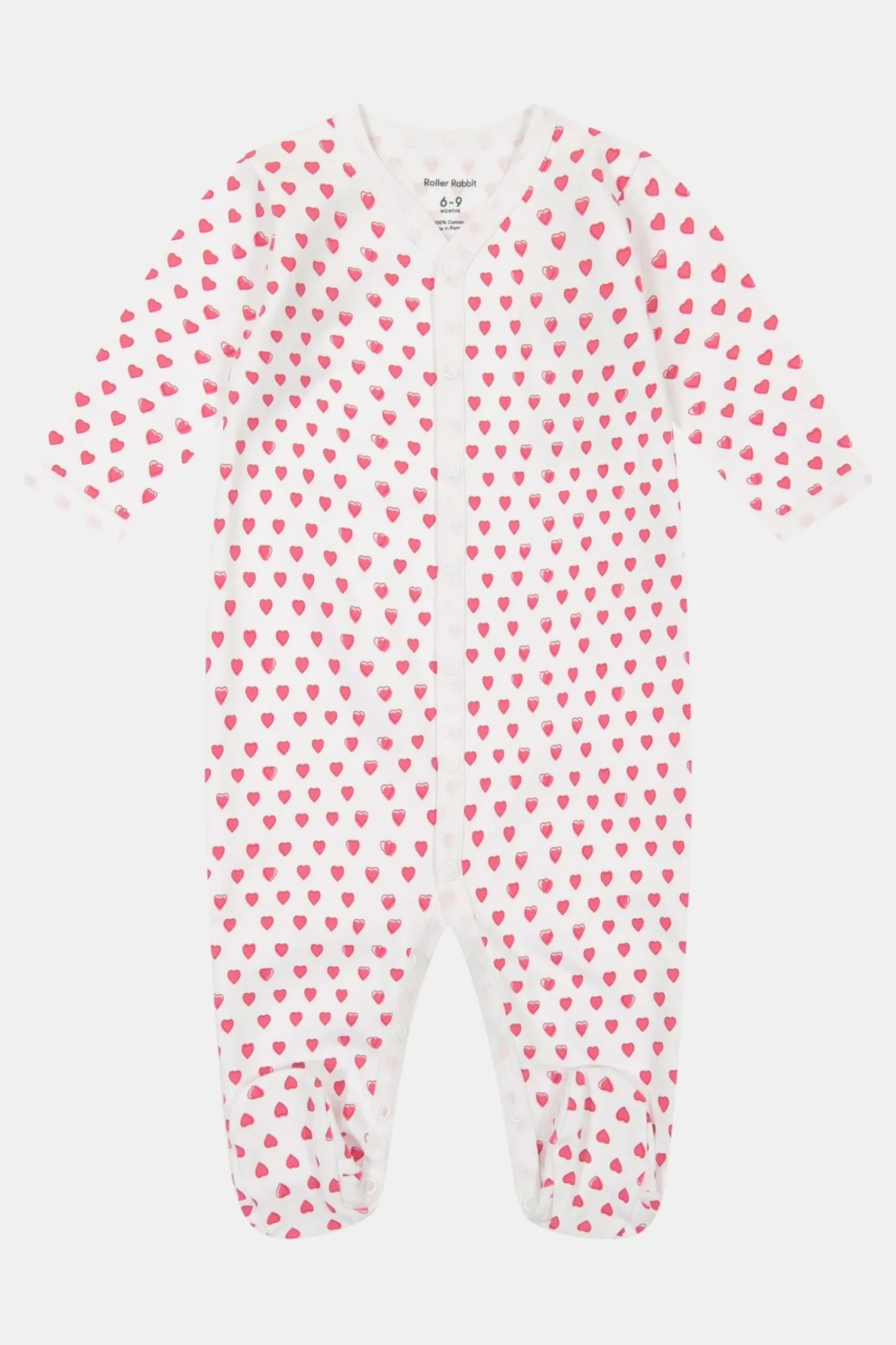 Baby Roller Rabbit Pajamas | Infant Hearts Footie Pajamas