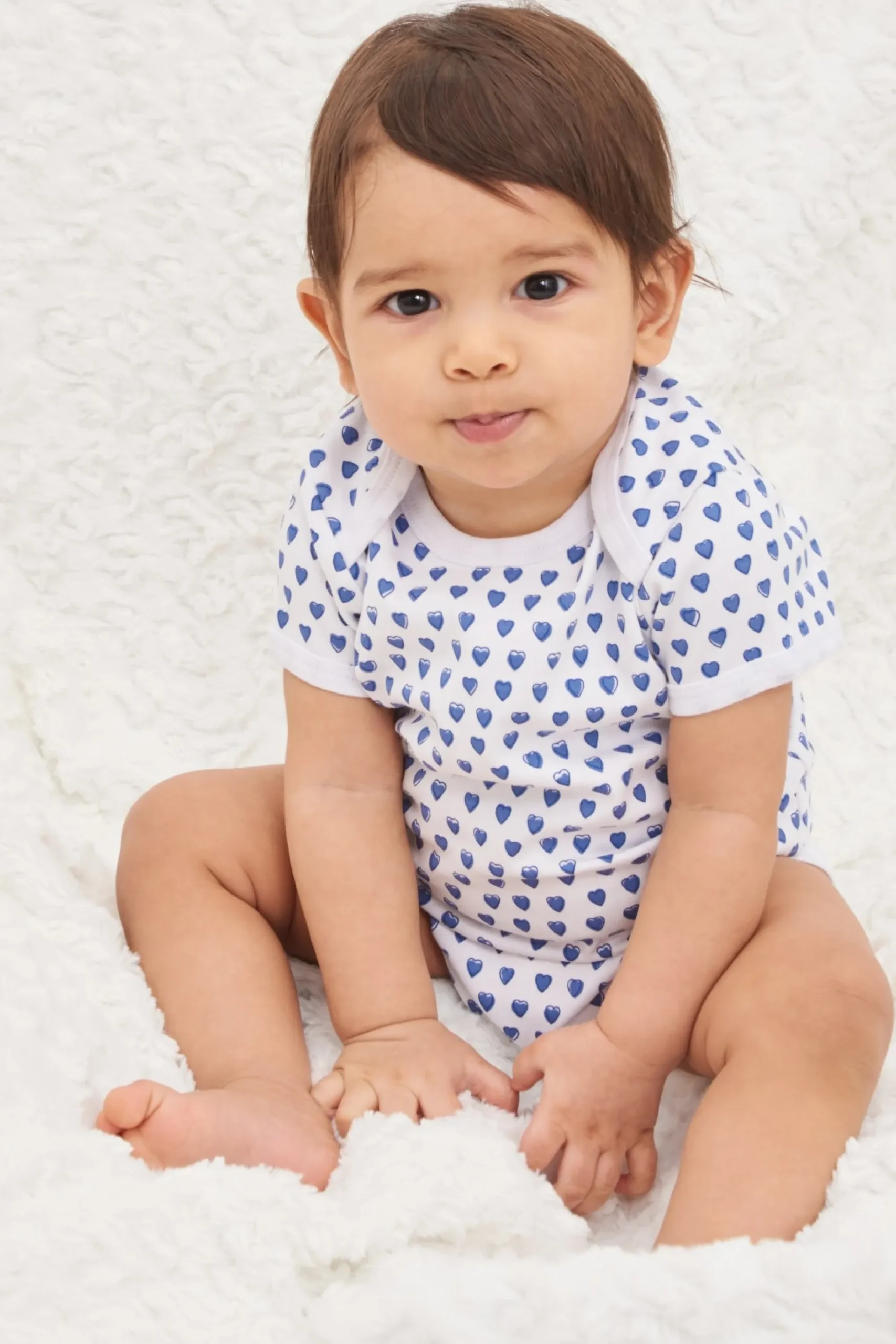Baby Roller Rabbit Pajamas | Infant Hearts Short Sleeve Onesie
