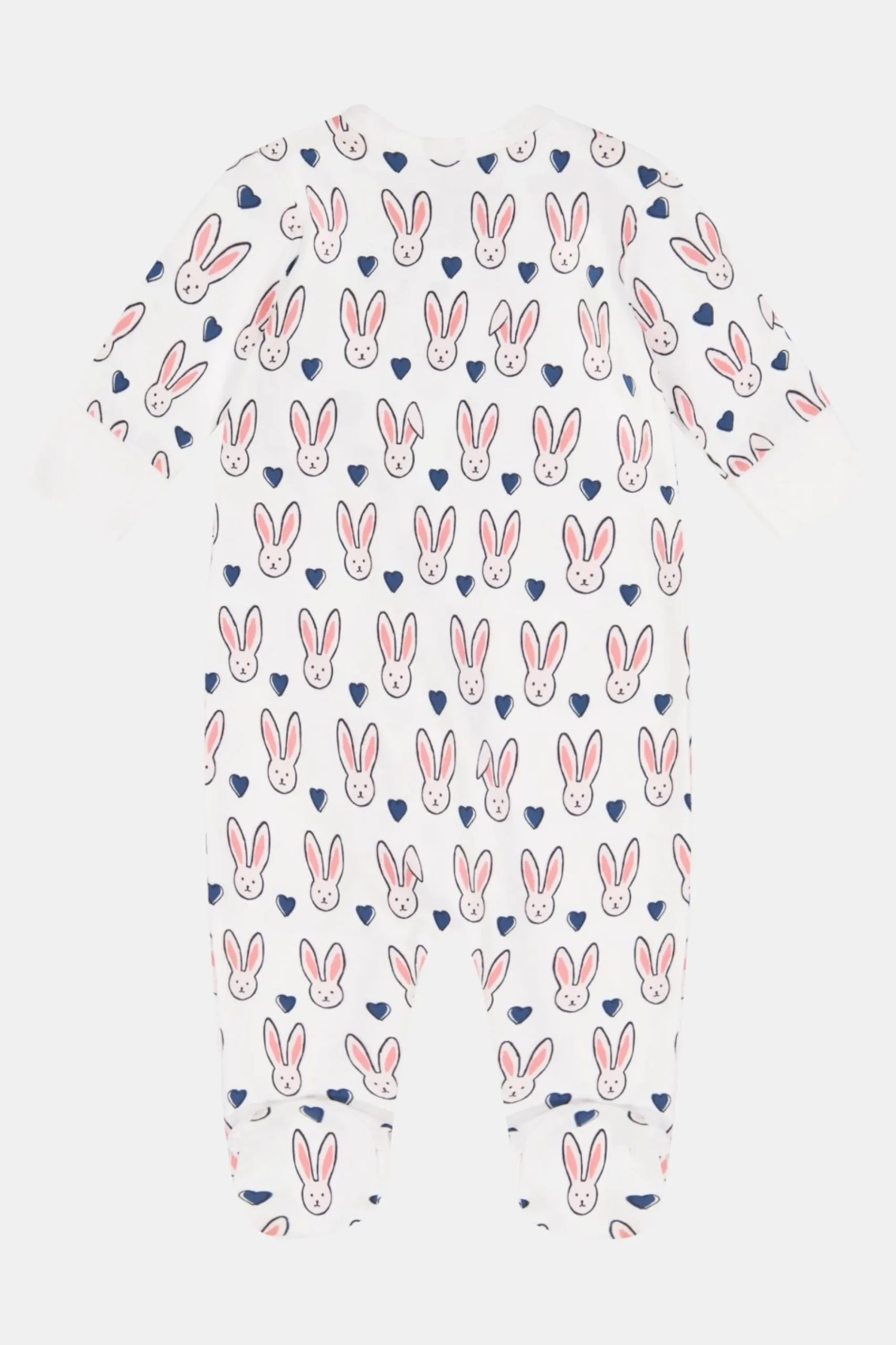 Baby Roller Rabbit Pajamas | Infant Love Bunnies Zipper Footie Pajamas Pajamas