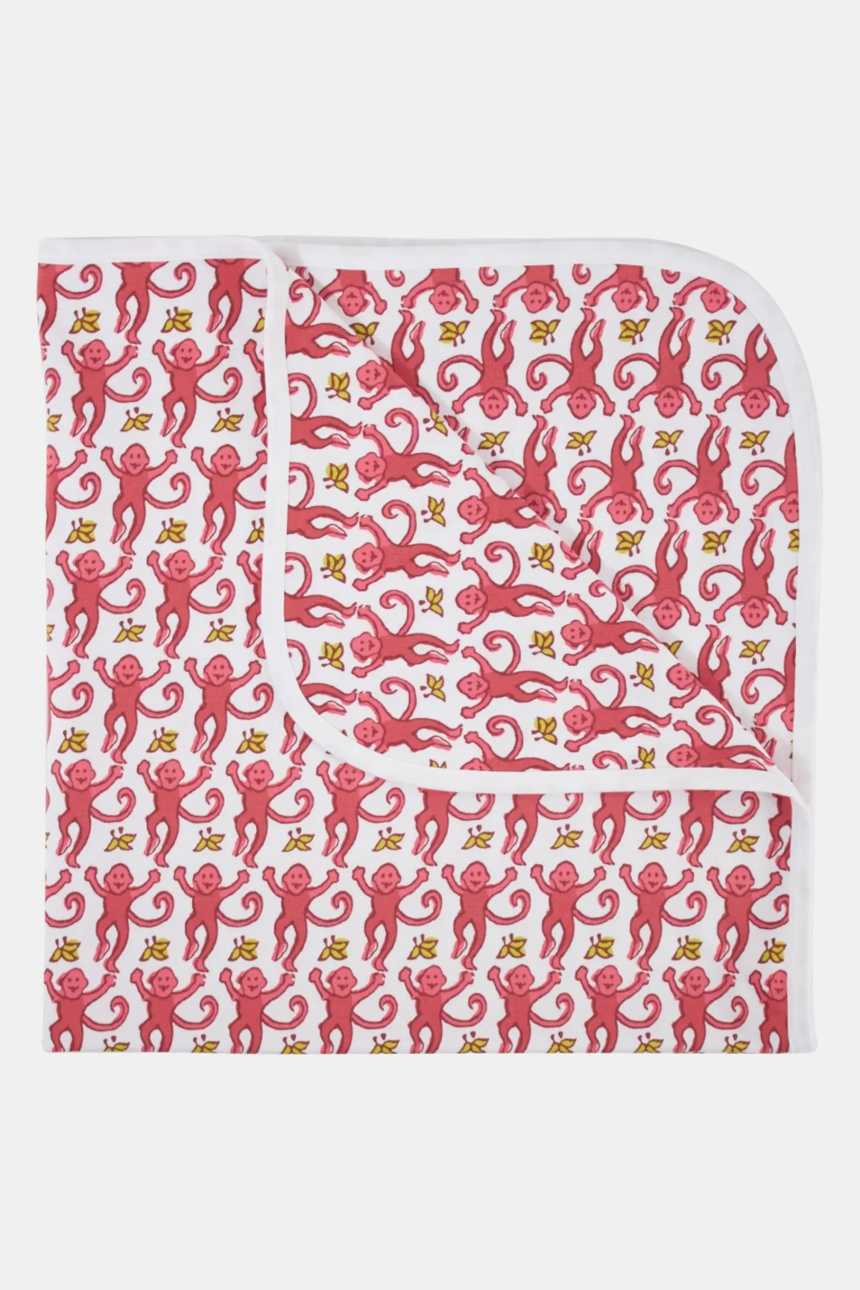Baby Roller Rabbit Accessories | Infant Monkey Receiving Blanket