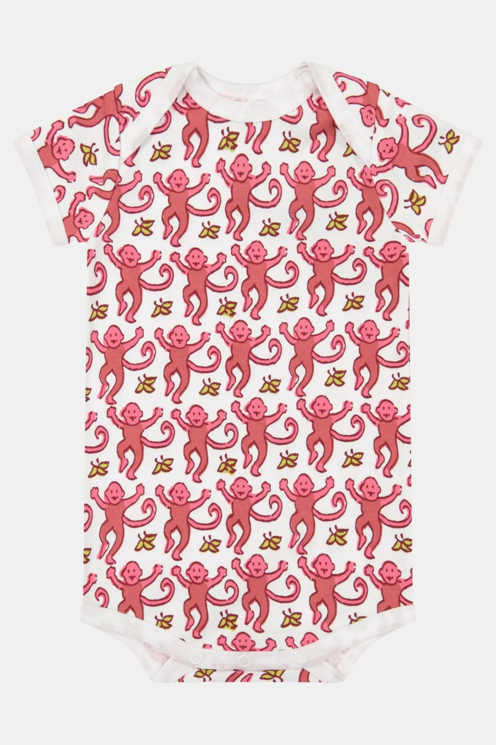 Baby Roller Rabbit Pajamas | Infant Monkey Short Sleeve Onesie