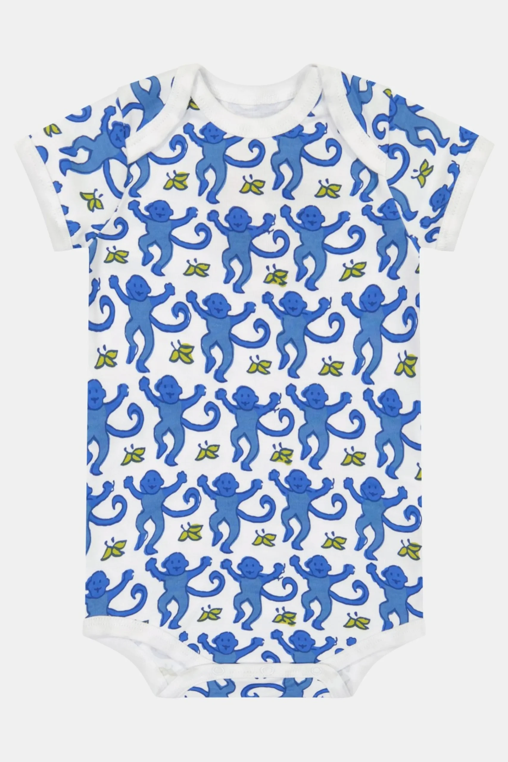 Baby Roller Rabbit Pajamas | Infant Monkey Short Sleeve Onesie