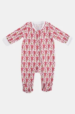 Baby Roller Rabbit Pajamas | Infant Monkey Zipper Footie