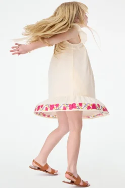 Kids Roller Rabbit Dresses | Kids Column Embroidery Aimee Dress