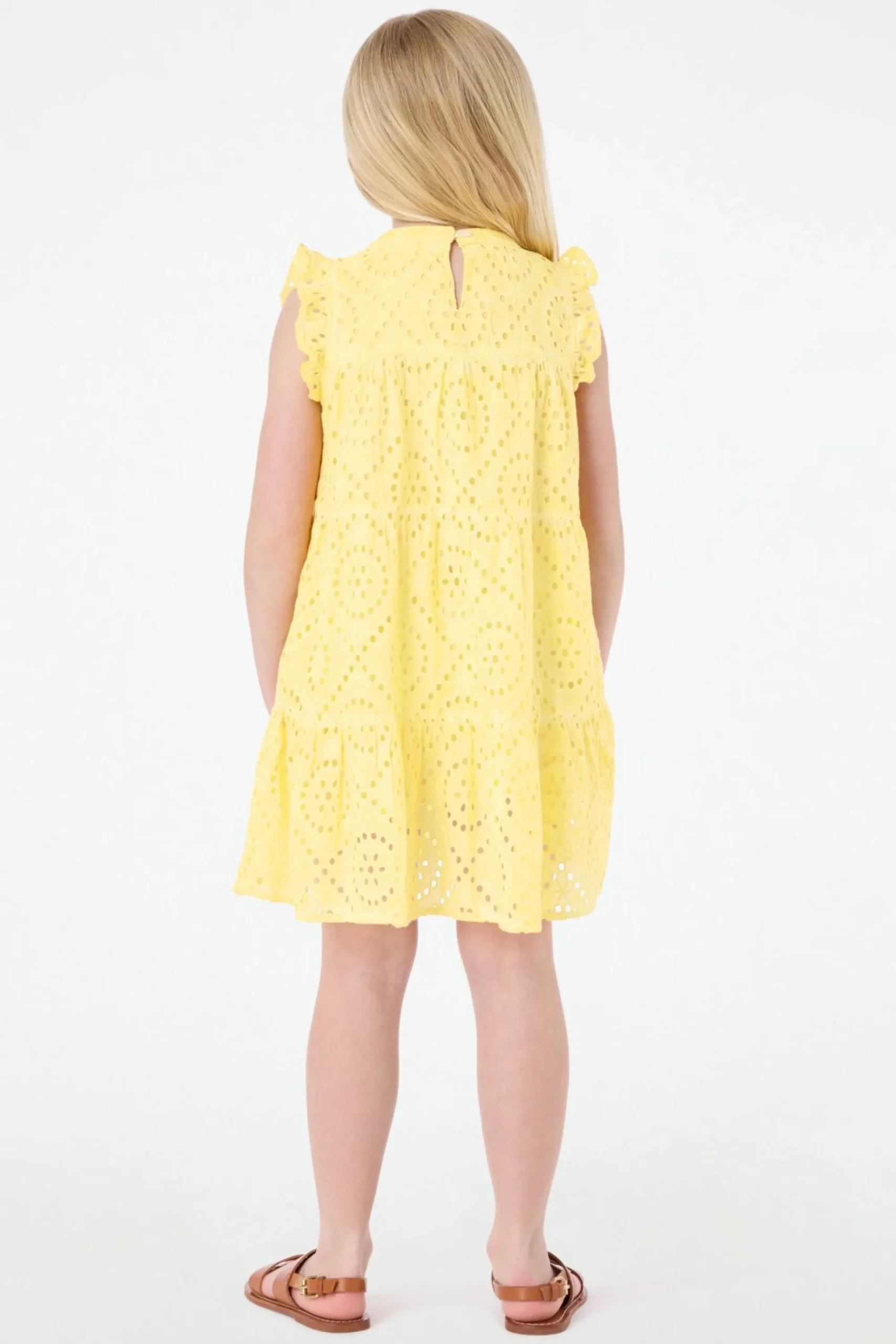 Kids Roller Rabbit Dresses | Kids Daisy Love Eyelet Patty Dress
