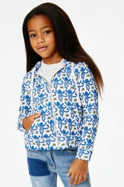 Kids Roller Rabbit Tops And Bottoms | Kids Monkey Harley Hoodie