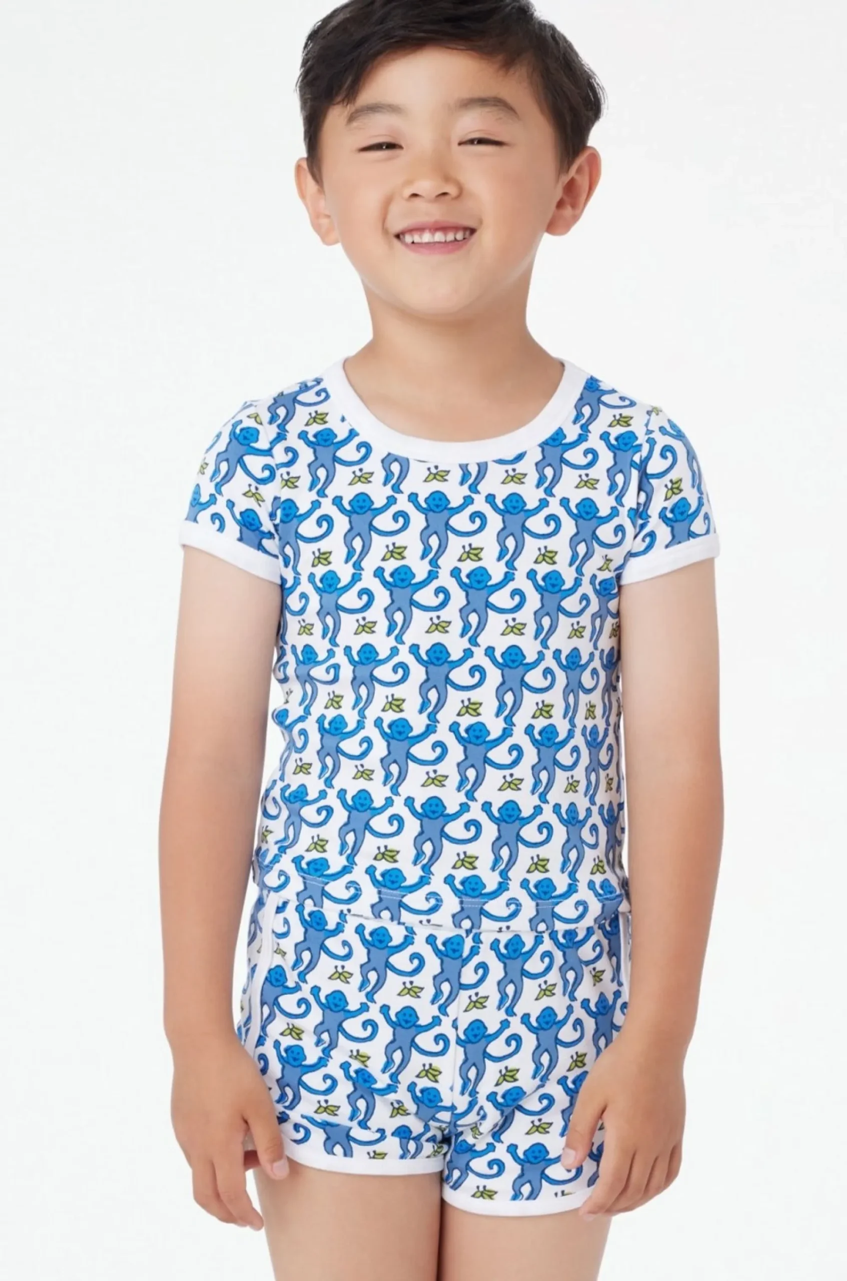 Kids Roller Rabbit Tops And Bottoms | Kids Monkey Playa Play Set