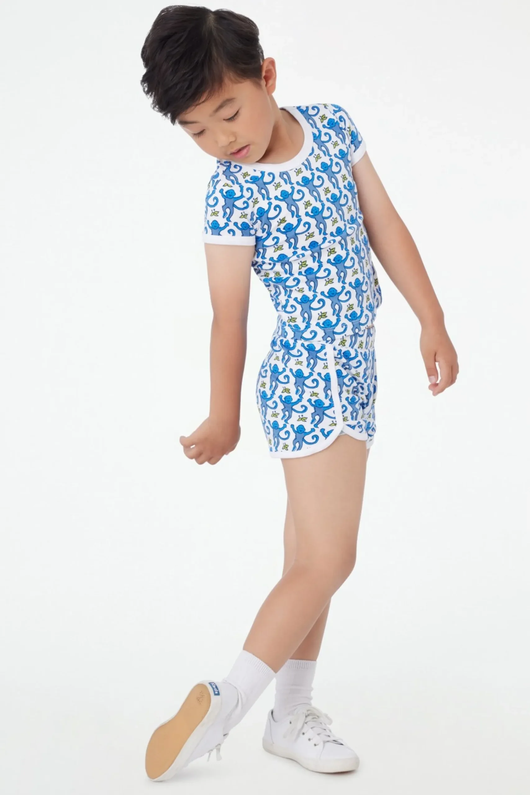Kids Roller Rabbit Tops And Bottoms | Kids Monkey Playa Play Set