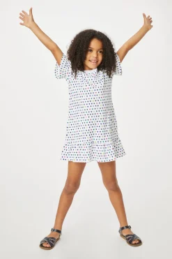 Kids Roller Rabbit Dresses | Kids Pop Hearts Esme Dress