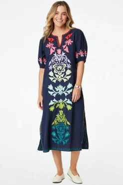 Women Roller Rabbit Dresses | avandou uca Caftan