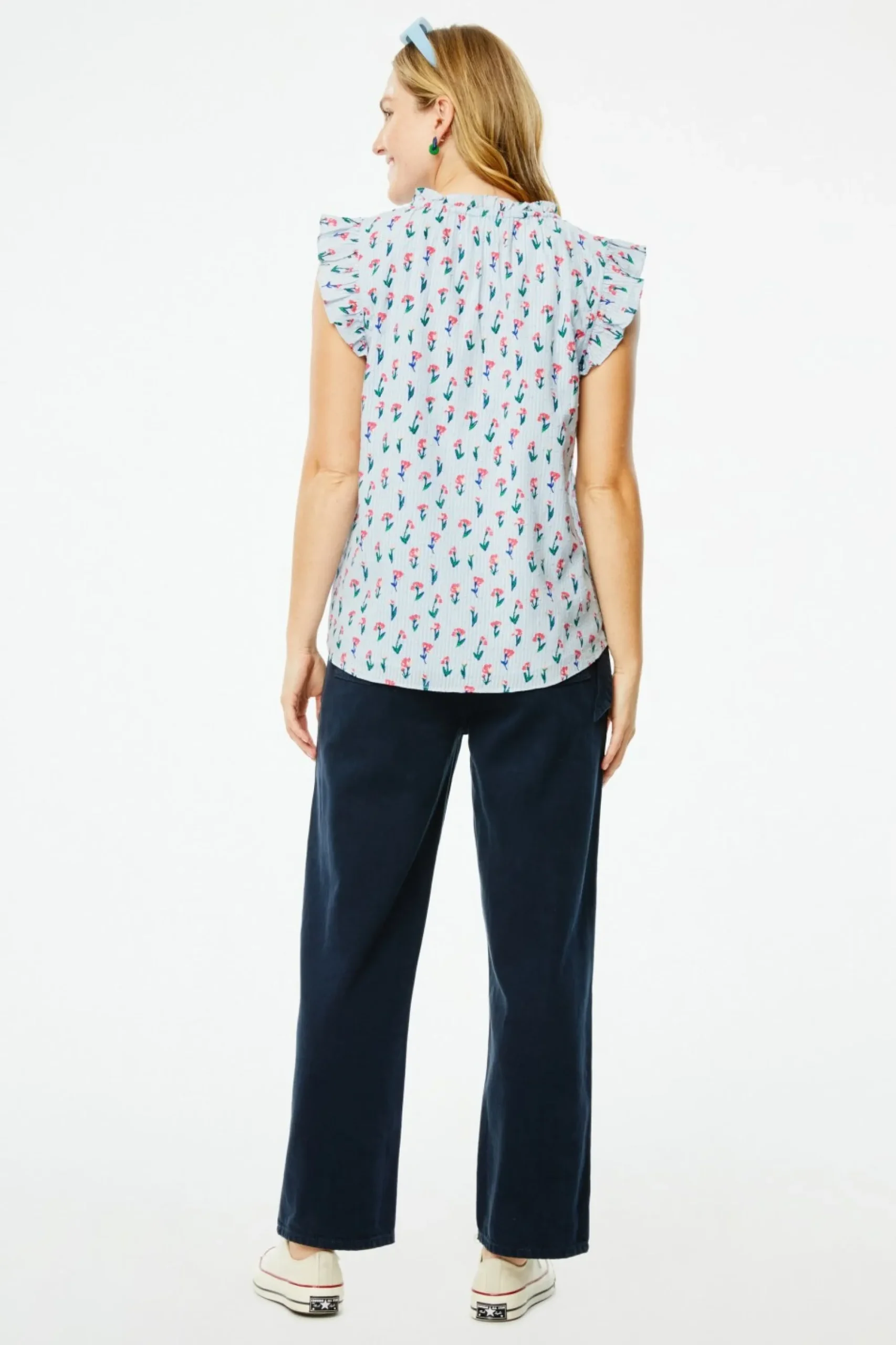 Women Roller Rabbit Tops | erida teffie Top
