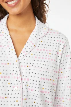 Women Roller Rabbit Pajamas | ove & etter Perita ounge Dre