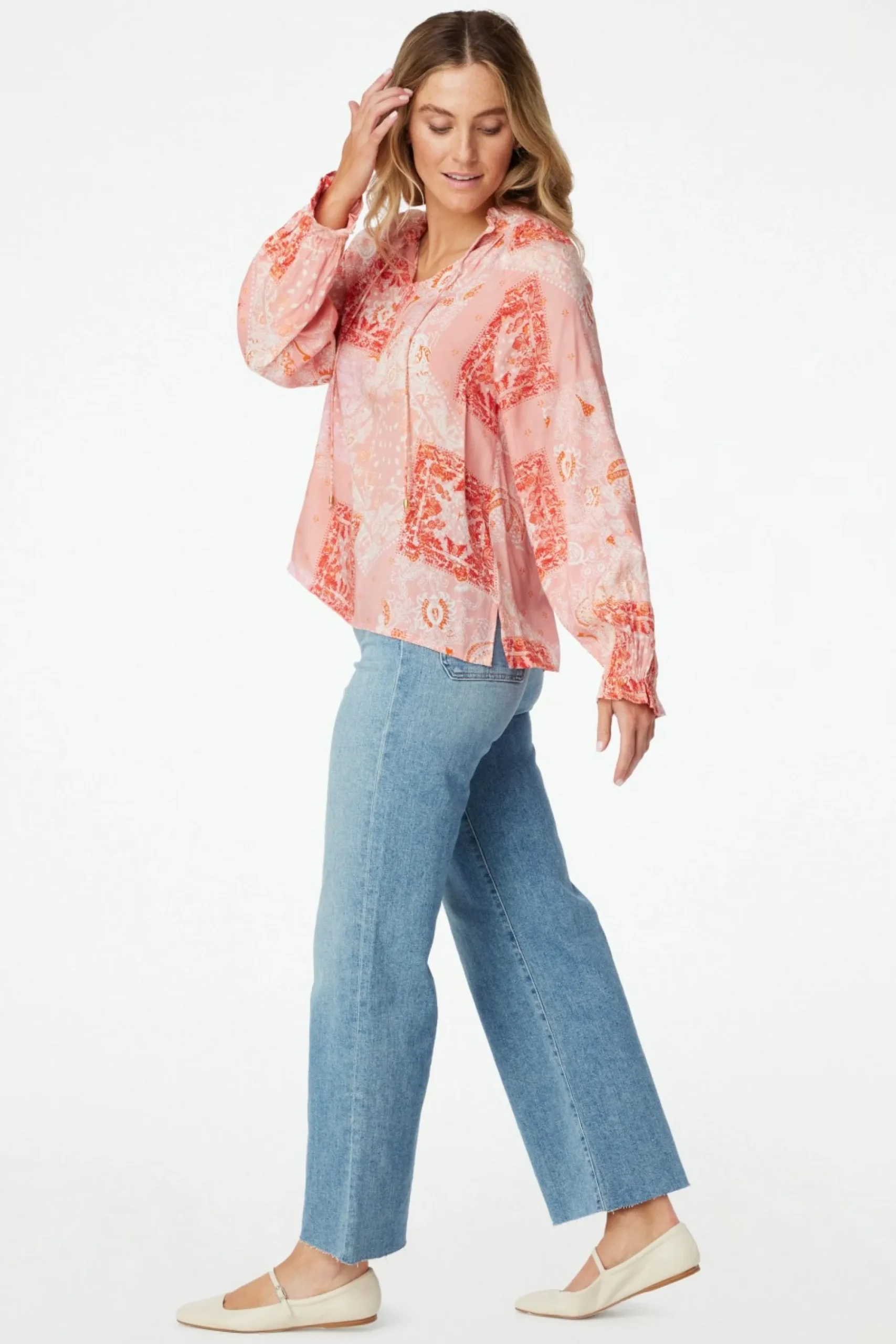 Women Roller Rabbit Tops | aiie Patchwork Jay Top