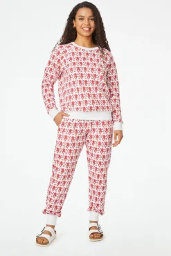 Women Roller Rabbit Tops | onkey Caic Crewneck