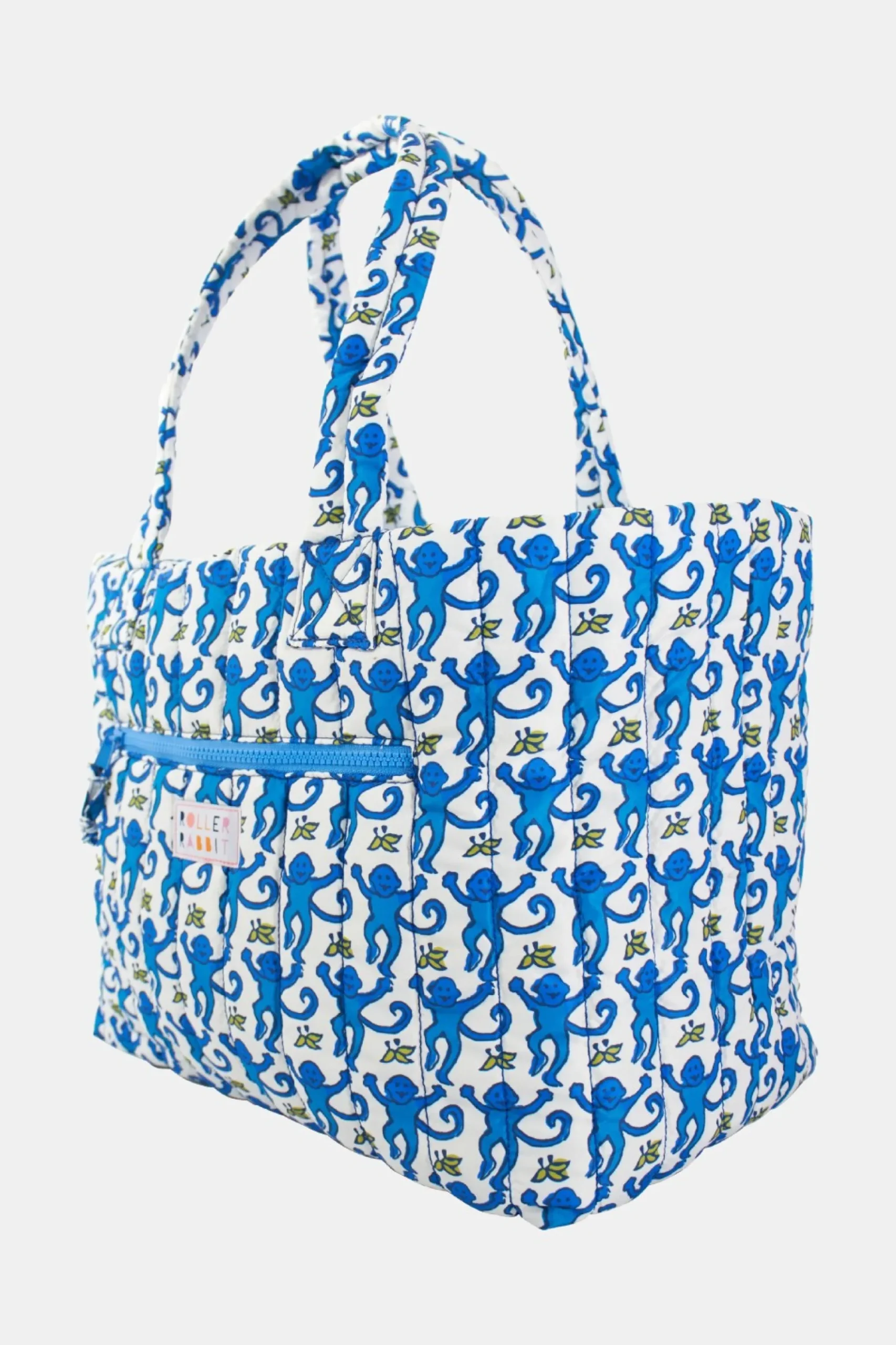 Roller Rabbit Bags | Monkey Large Quilted Tote