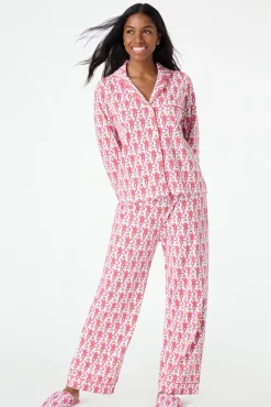 Women Roller Rabbit Pajamas | onkey ong eeve Poo Pajaa