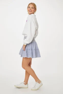 Women Roller Rabbit Tops | onkey Puff Haf Zip weathirt